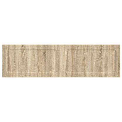 Wall Headboard Brown Wooden 180 cm x 3 cm x 50 cm