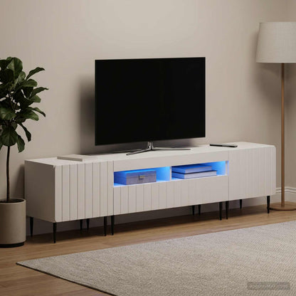 Modern White TV Cabinet 49x35x43cm