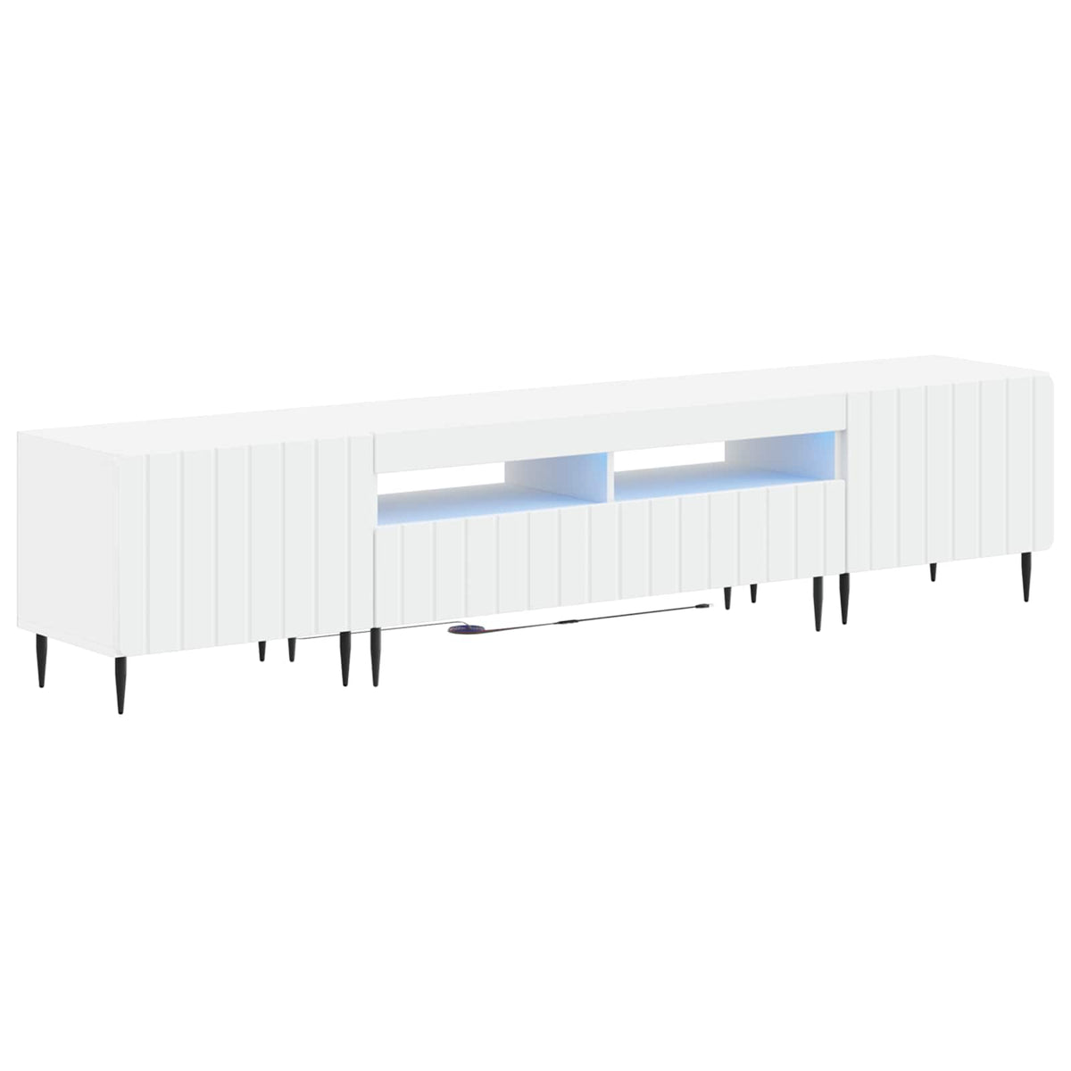 Modern White TV Cabinet 49x35x43cm
