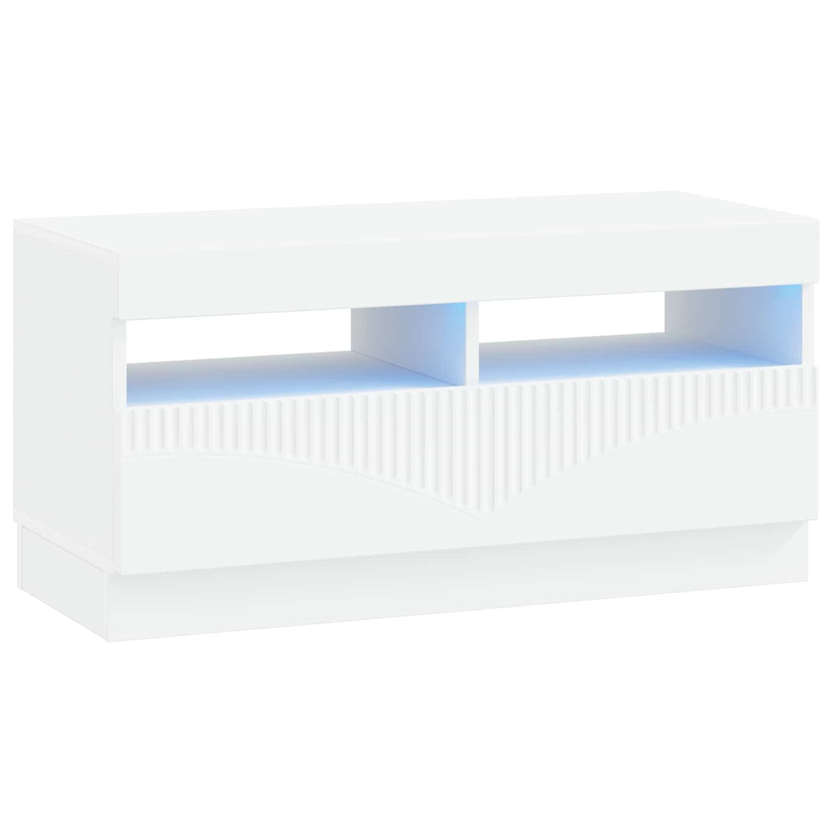 Modern White TV Unit 49x35x40cm