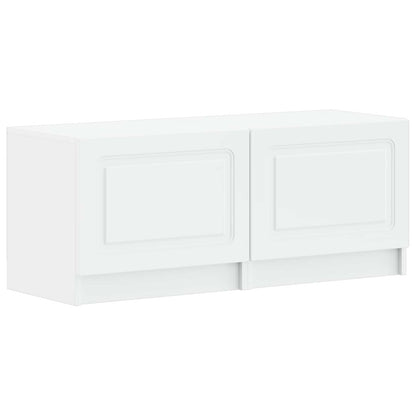 White Engineered Wood TV Cabinet 49x35x40cm