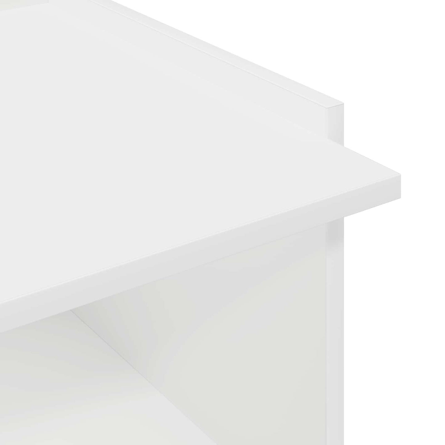 White Coffee Table Engineered Wood 90cm | HomeAndLiving