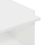 White Coffee Table Engineered Wood 90cm | HomeAndLiving