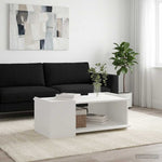 White Coffee Table Engineered Wood 90cm | HomeAndLiving
