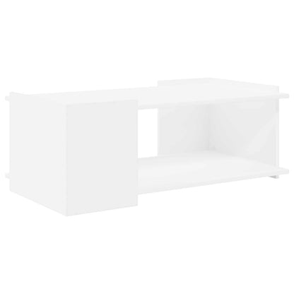White Coffee Table Engineered Wood 90cm | HomeAndLiving