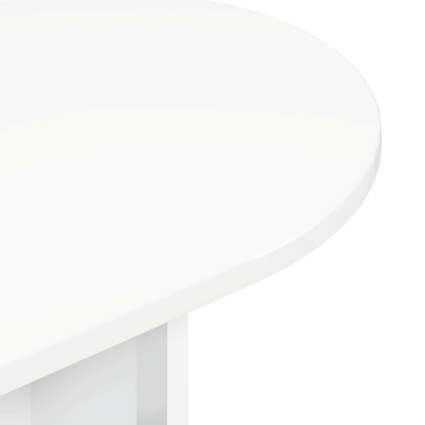 White Console Table Engineered Wood 100cm | HomeAndLiving