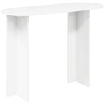 White Console Table Engineered Wood 100cm | HomeAndLiving