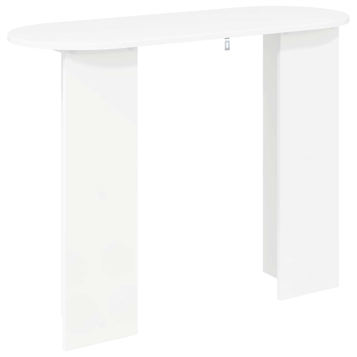 White Console Table Engineered Wood 100cm | HomeAndLiving
