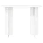 White Console Table Engineered Wood 100cm | HomeAndLiving
