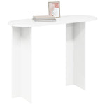 White Console Table Engineered Wood 100cm | HomeAndLiving