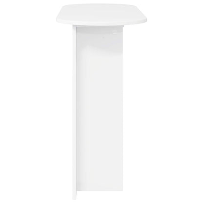 White Console Table Engineered Wood 100cm | HomeAndLiving