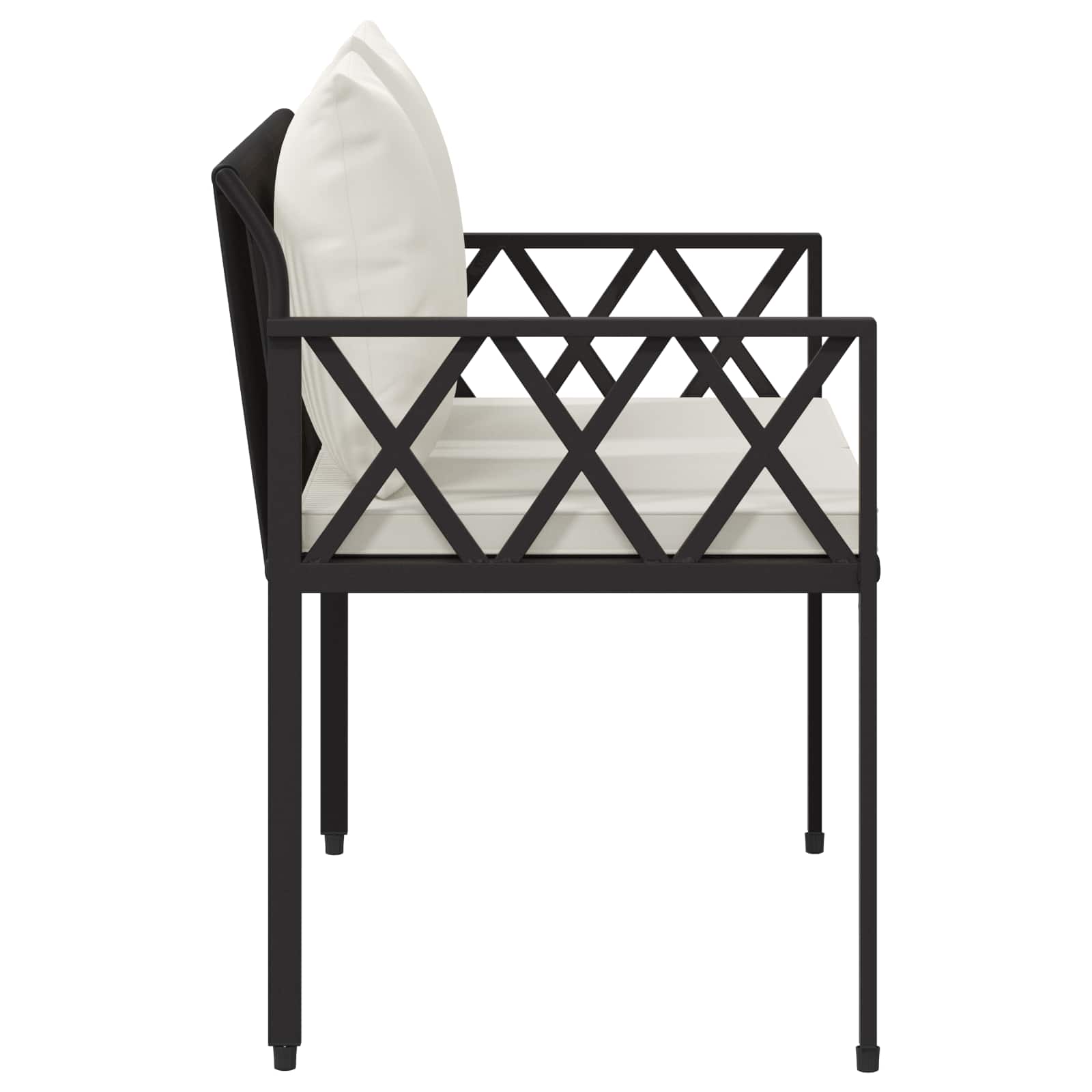 2-Seater Poly Rattan Outdoor Bench | HomeAndLiving - 6