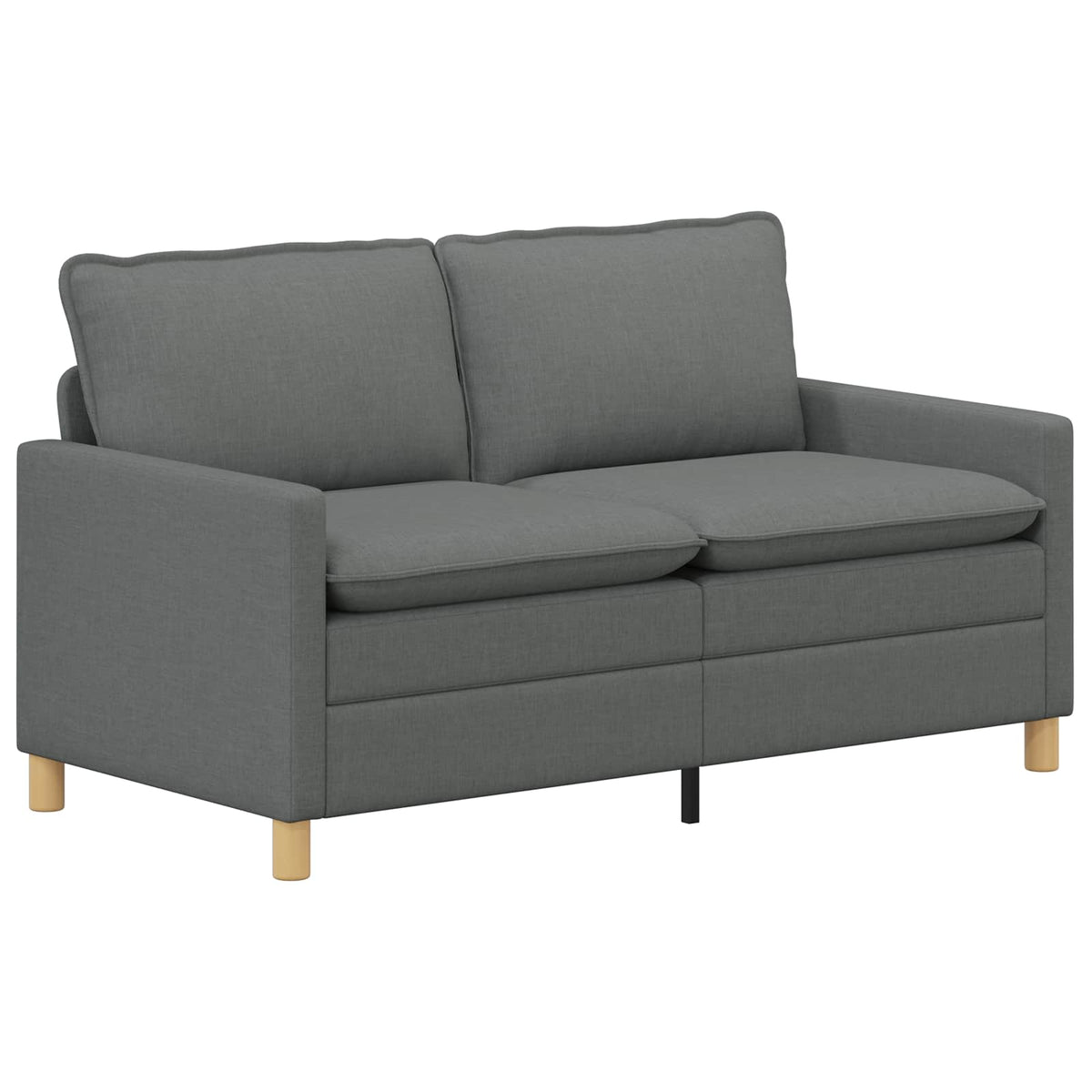 Grey Fabric Sofa Set 2 Piece 196x81x87.5cm