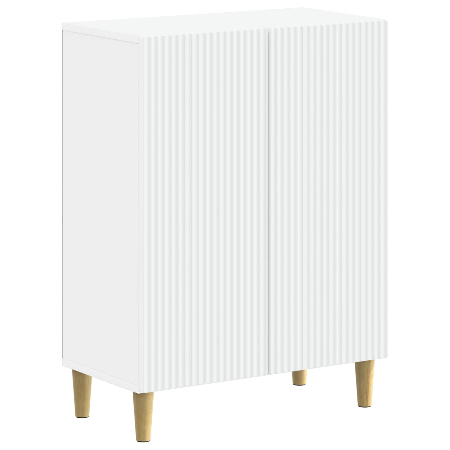 Bathroom Cabinet White Engineered Wood 59.5x31.5x59cm