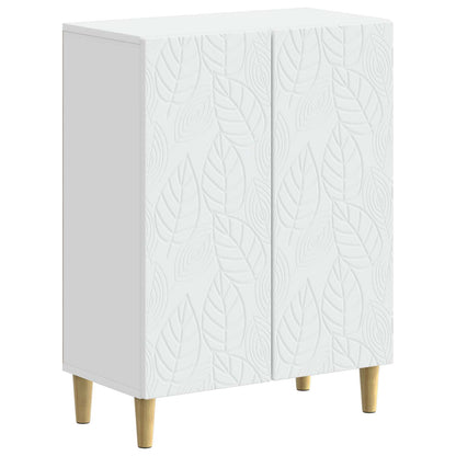 Bathroom Cabinet Set White Wood 59.5x31.5x59cm