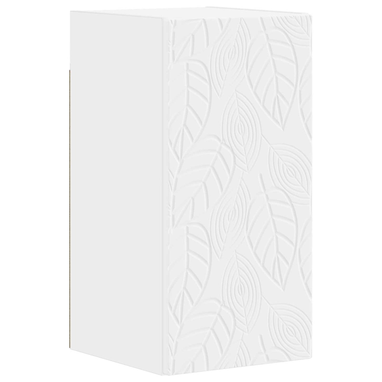 Bathroom Cabinet White Engineered Wood 30x31x190cm
