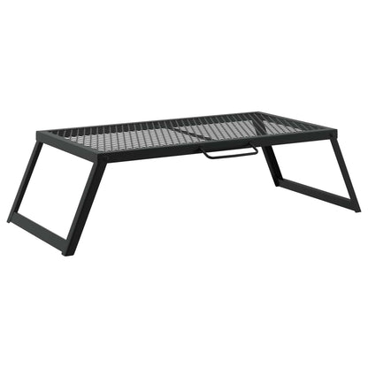 Foldable Camping Grill Alloy Steel Portable | HomeAndLiving