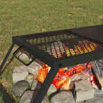 Foldable Camping Grill Portable Steel BBQ | HomeAndLiving