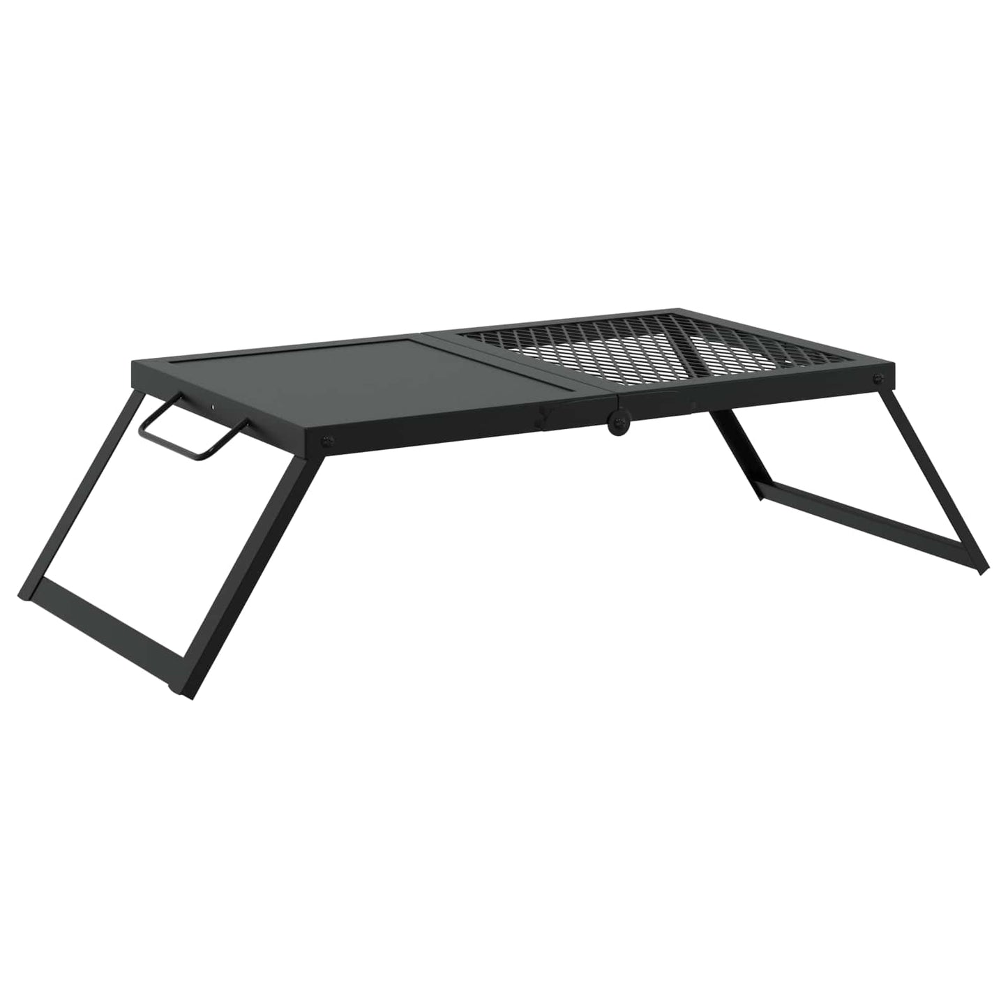 Foldable Camping Grill Portable Steel BBQ | HomeAndLiving