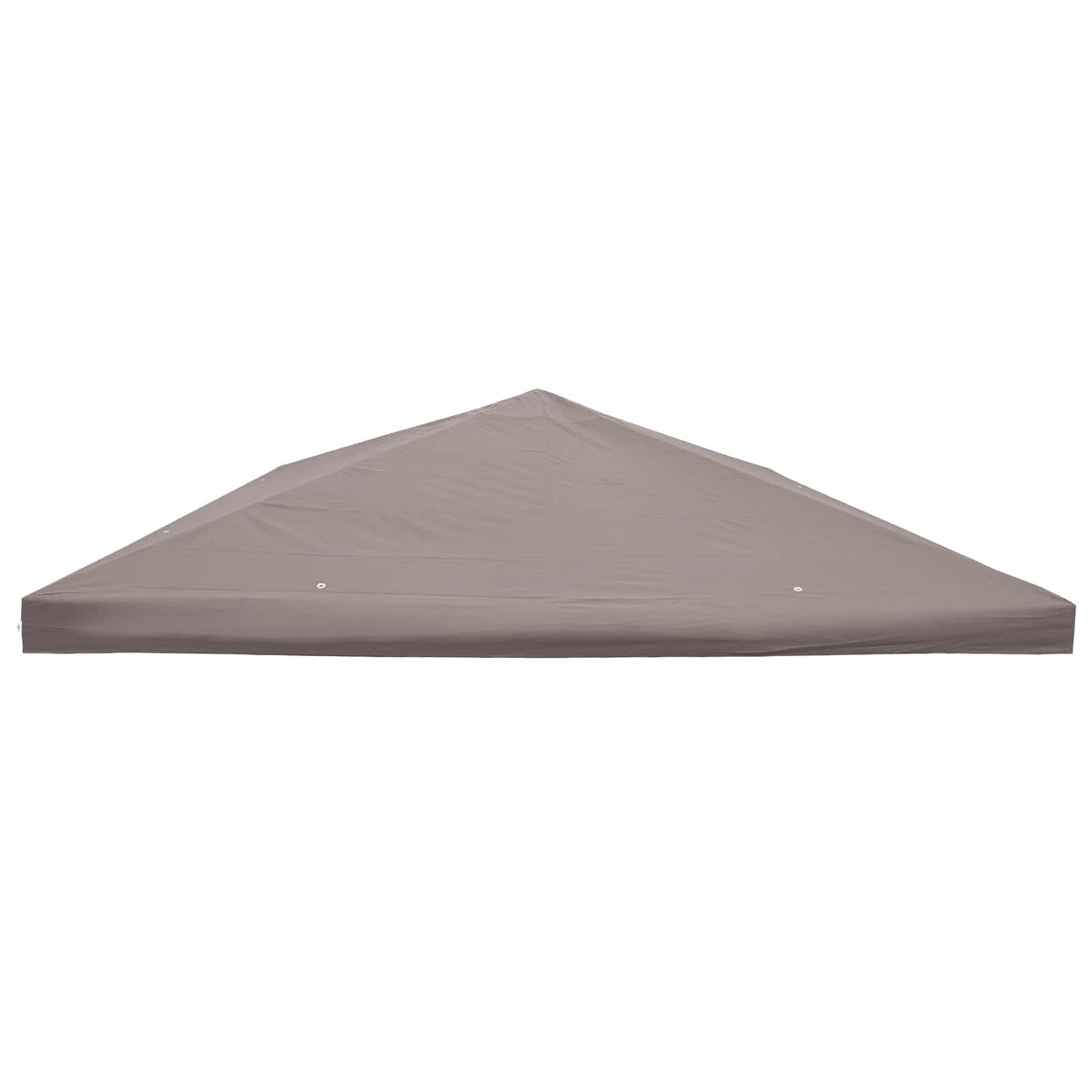 Gazebo Cover 3x3m Taupe Polyester Steel | HomeAndLiving - 2