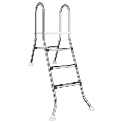 Pool Ladder Stainless Steel 3-Step 172x106cm
