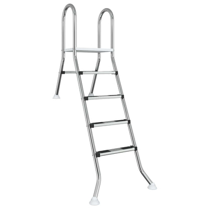 Pool Ladder 4-Step Stainless Steel 195x116cm