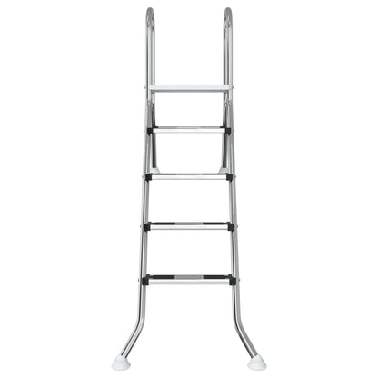 Pool Ladder 4-Step Stainless Steel 195x116cm