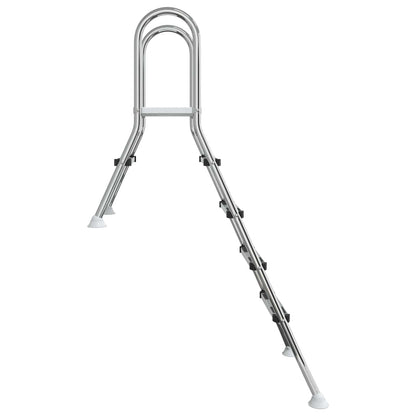 Pool Ladder 4-Step Stainless Steel 195x116cm
