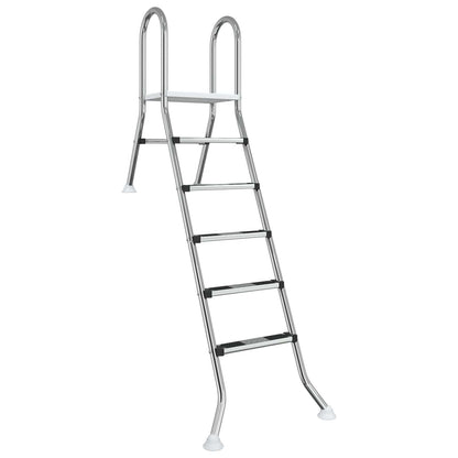 Pool Ladder Stainless Steel 5-Step 222x128cm