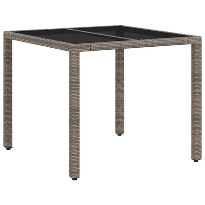 Outdoor Dining Set 3 Piece Grey | HomeAndLiving
