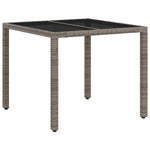 Outdoor Dining Set 3 Piece Grey | HomeAndLiving