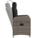Outdoor Dining Set 3 Piece Grey | HomeAndLiving