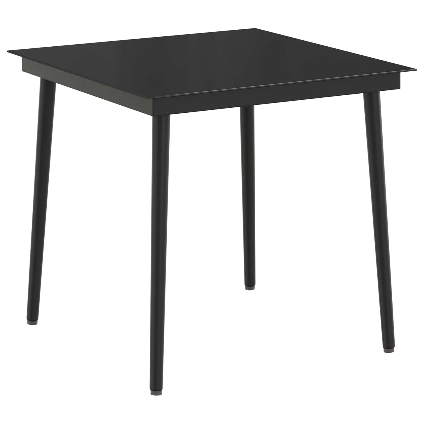 PE Rattan Sofa Table Set 3 Piece Black | HomeAndLiving
