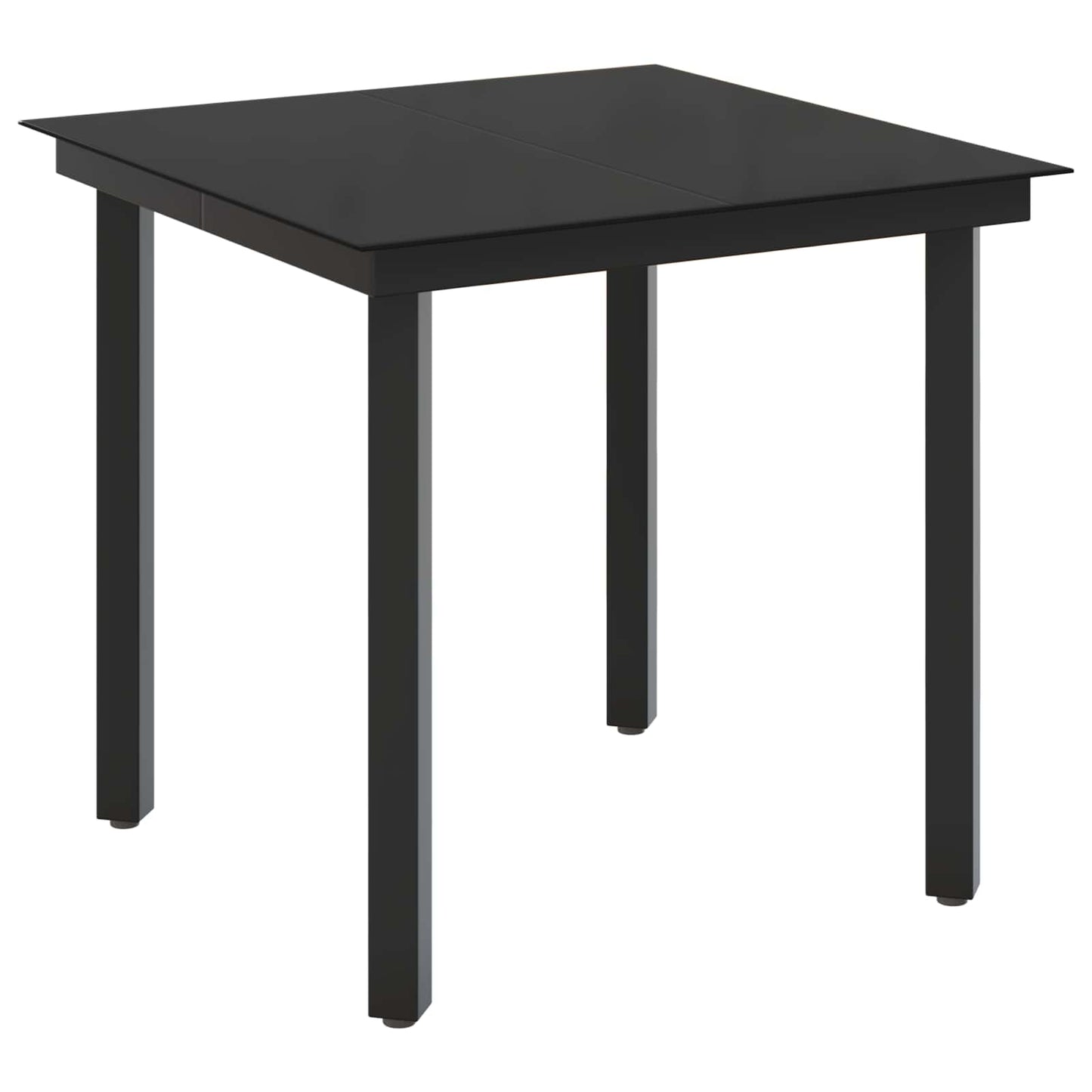 PE Rattan Sofa Table Set 3 Piece Black | HomeAndLiving