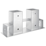 Steel Firewood Stack Aid 12pc Silver | HomeAndLiving