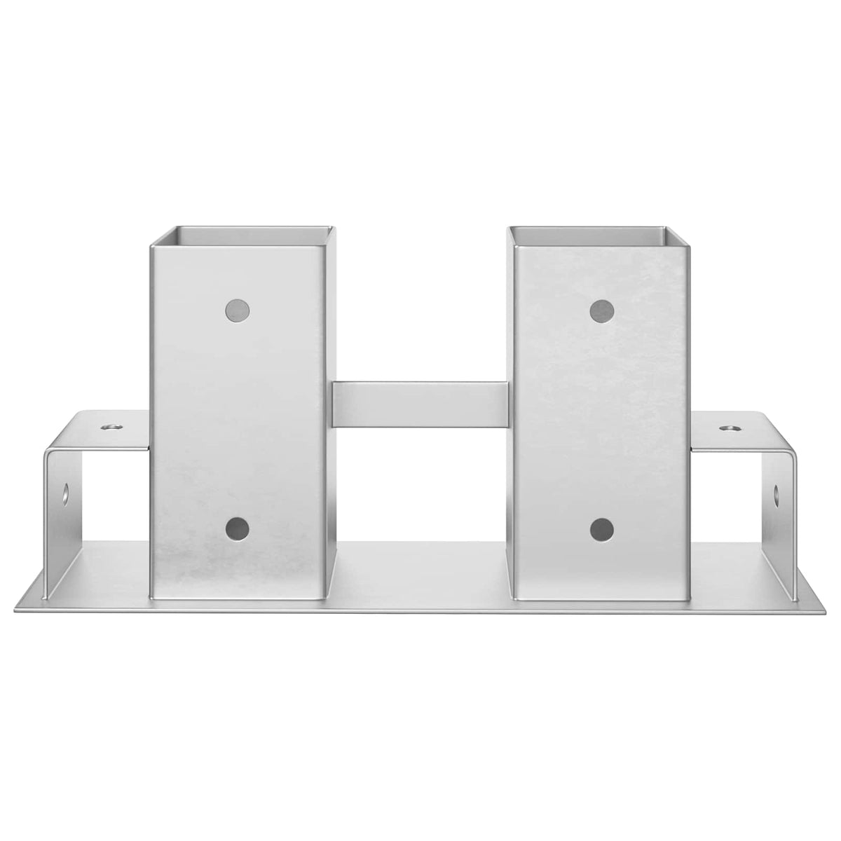 Steel Firewood Stack Aid 12pc Silver | HomeAndLiving - 5