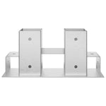 Steel Firewood Stack Aid 12pc Silver | HomeAndLiving