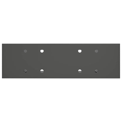 Steel Firewood Stack Aids 4pc Anthracite | HomeAndLiving - 7