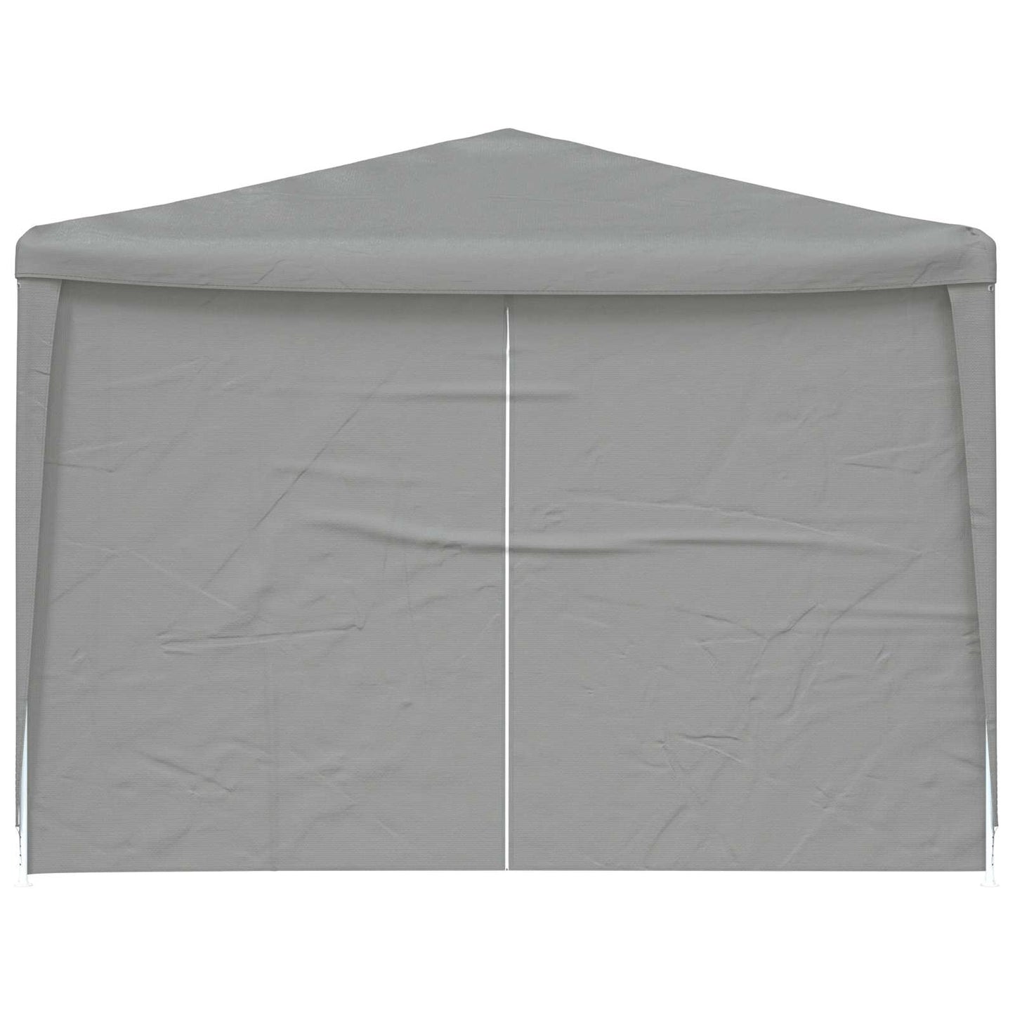 Party Tent 9x3m Light Grey PE Steel | HomeAndLiving - 3