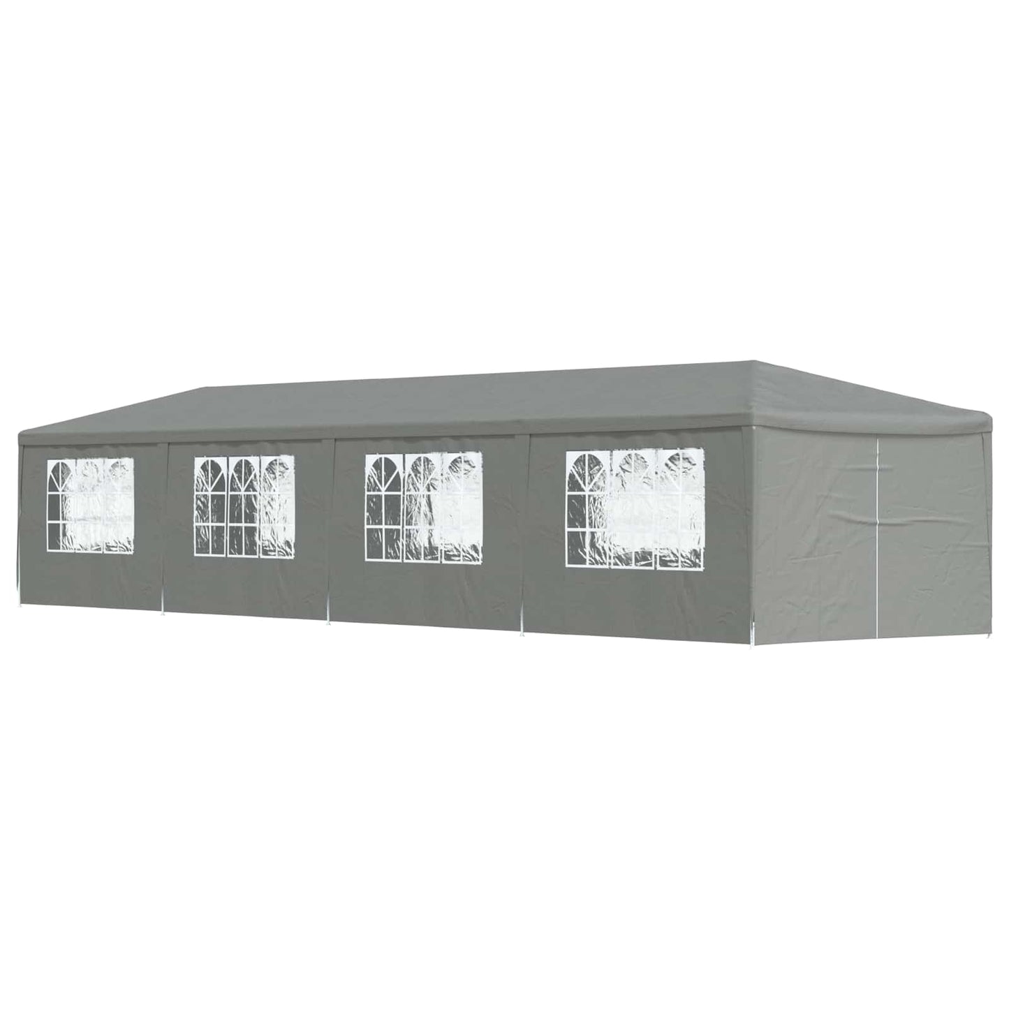 Party Tent 12x3m PE Steel Canopy | HomeAndLiving