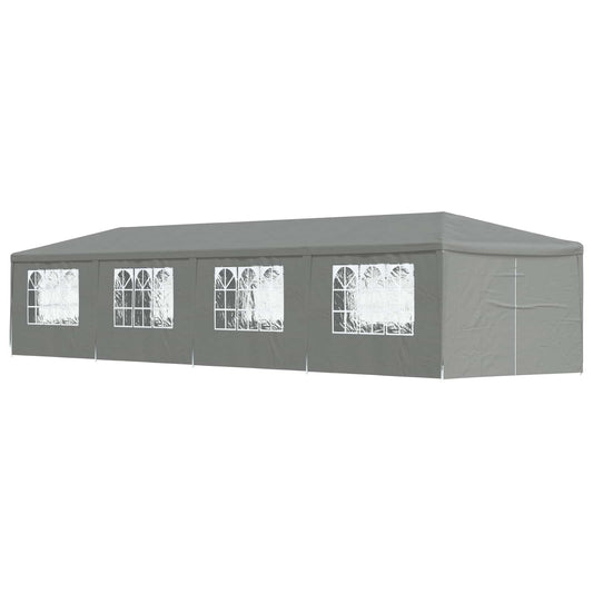 Party Tent 12x3m PE Steel Canopy | HomeAndLiving
