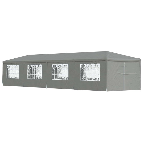  Party Tent 12x3m PE Steel Canopy | HomeAndLiving