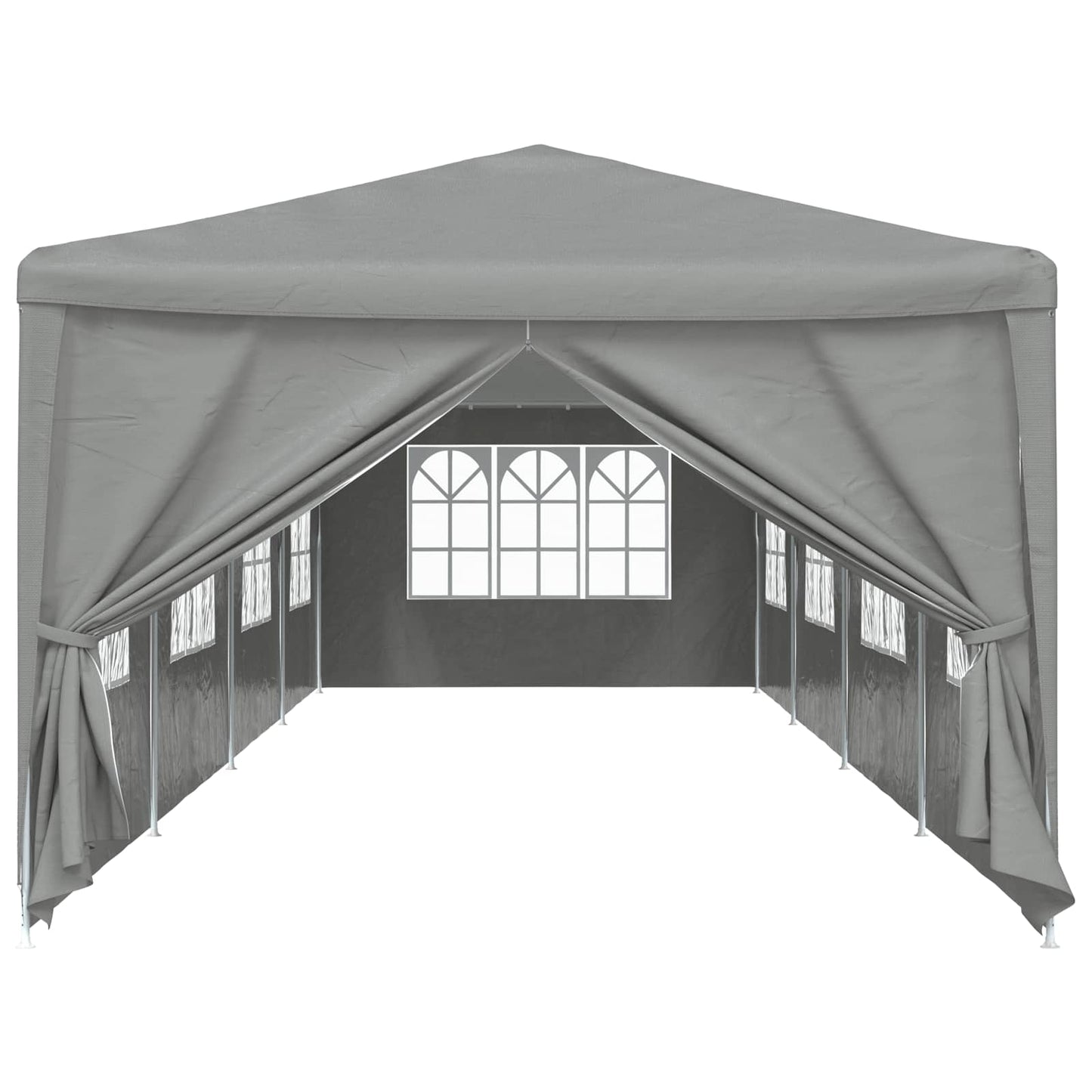 Party Tent 12x3m PE Steel Canopy | HomeAndLiving