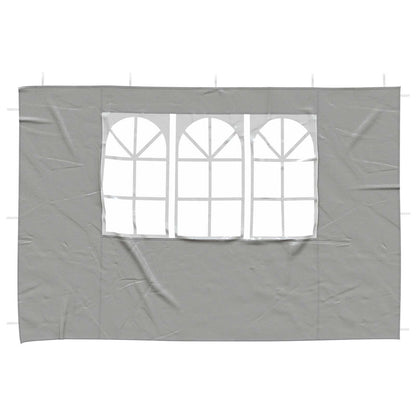 Party Tent Sidewalls 300x195cm Light Grey 2pc | HomeAndLivin