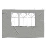 Party Tent Sidewalls 300x195cm Light Grey 2pc | HomeAndLivin