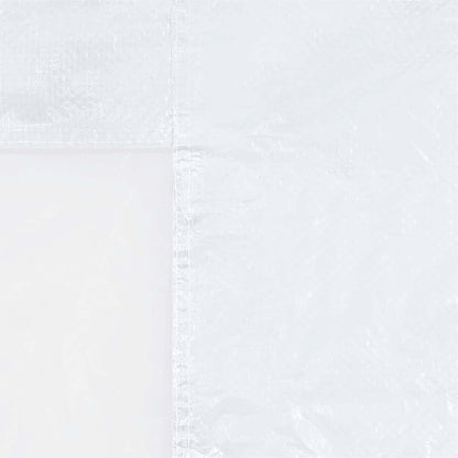 Party Tent Sidewalls 200x195cm White PE | HomeAndLiving