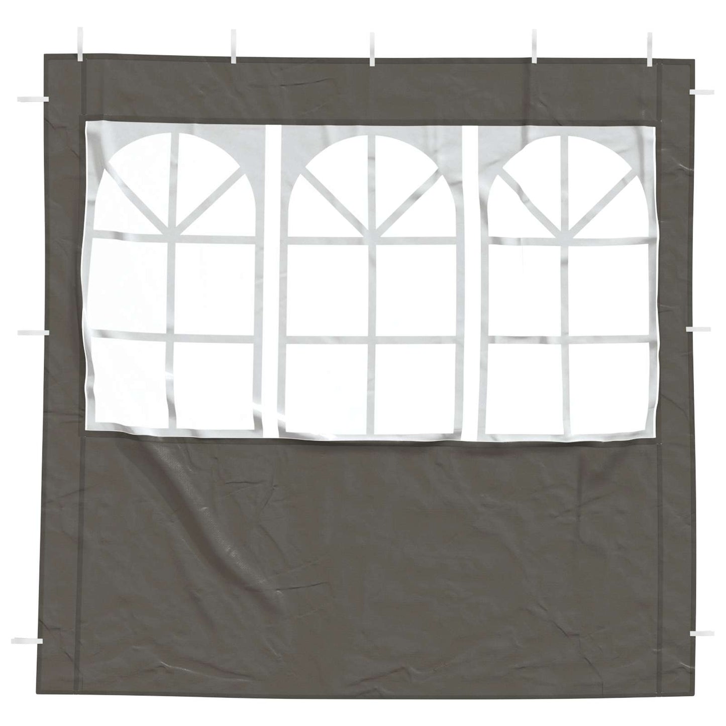 Party Tent Sidewalls 200x195cm Anthracite | HomeAndLiving