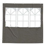 Party Tent Sidewalls 200x195cm Anthracite | HomeAndLiving