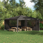 Party Tent Sidewalls 400x195cm Anthracite | HomeAndLiving
