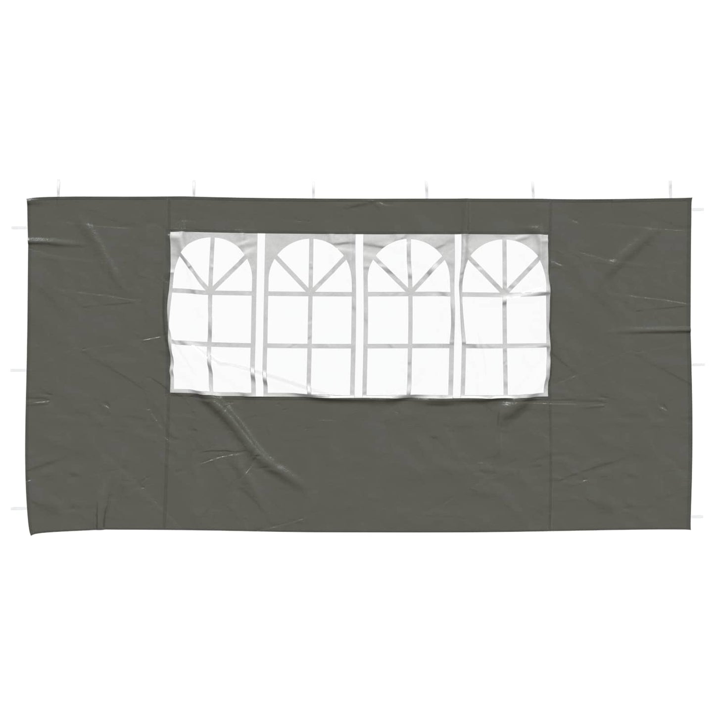 Party Tent Sidewalls 400x195cm Anthracite | HomeAndLiving